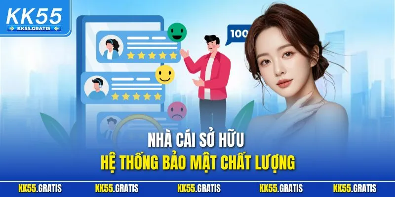 Nhà cái sở hữu hệ thống bảo mật chất lượng